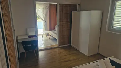Tlocrt objekta Apartment in Tribunj with sea view, terrace, air conditioning, WiFi 68-2