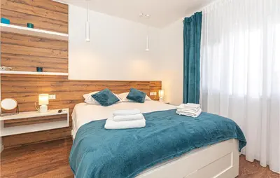 Krevet ili kreveti u jedinici u objektu Cozy Home In Brodarica
