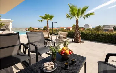 Balkon ili terasa u objektu Awesome Home In Vodice