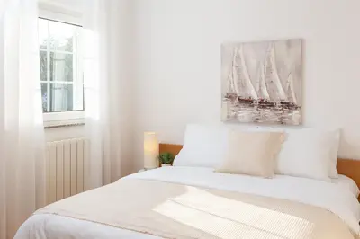 Krevet ili kreveti u jedinici u objektu Apartments Tihi III