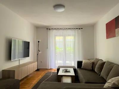TV i/ili zabavni centar u objektu Apartman Natty
