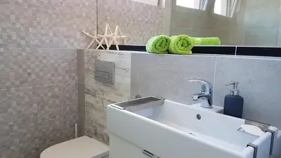 Kupaonica u objektu Willa Relax ****