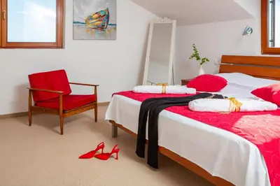 Krevet ili kreveti u jedinici u objektu Luxury Villa Bella Vista with Swimming Pool