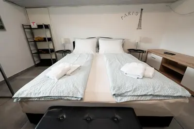 Krevet ili kreveti u jedinici u objektu Villa Ema