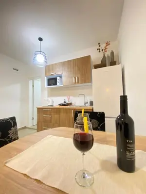 Kuhinja ili čajna kuhinja u objektu Gold Apartments