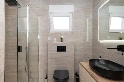 Kupaonica u objektu Luxury apartman Imperio