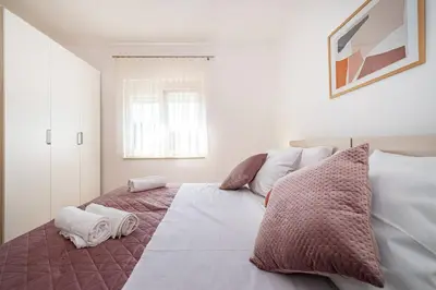 Krevet ili kreveti u jedinici u objektu MY DALMATIA - Holiday home Zara with private swimming pool