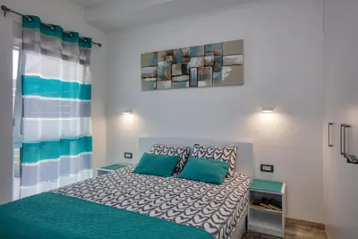 Krevet ili kreveti u jedinici u objektu Apartments by the sea Betina, Murter - 20450