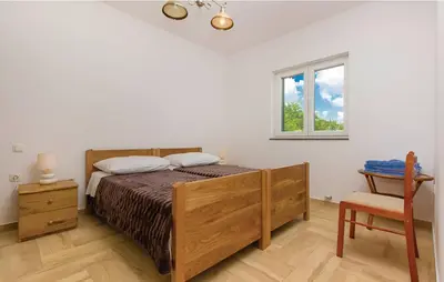 Krevet ili kreveti u jedinici u objektu Villa Oasis near Krka Waterfalls
