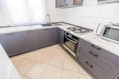 Kuhinja ili čajna kuhinja u objektu Apartments Nada