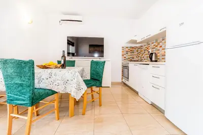 Kuhinja ili čajna kuhinja u objektu Apartments Nada