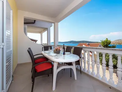 Balkon ili terasa u objektu Apartments Gulin