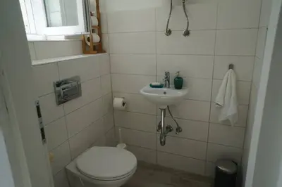 Kupaonica u objektu A Cozy Home In the Heart of Old Murter, Croatia