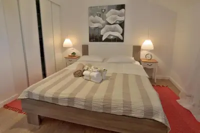 Krevet ili kreveti u jedinici u objektu Apartments Beauty