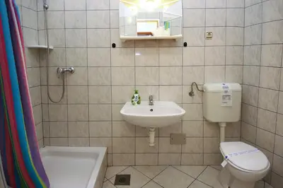 Kupaonica u objektu Apartments & Rooms Villa Petra
