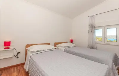 Krevet ili kreveti u jedinici u objektu Lovely Apartment In Razanj