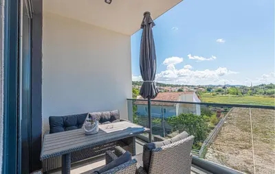 Balkon ili terasa u objektu 1 Bedroom Nice Apartment In Jezera