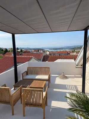 Balkon ili terasa u objektu Murter-Sun Stone House