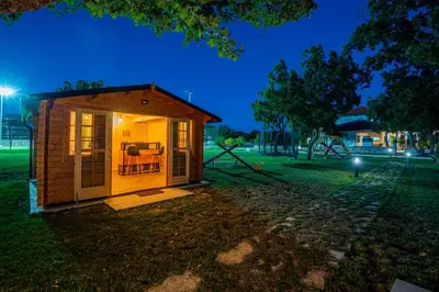 Vrt u objektu Villa Romansa Miljevci near Krka National Park