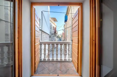 Balkon ili terasa u objektu Heritage Residence in Center with pool- apartments