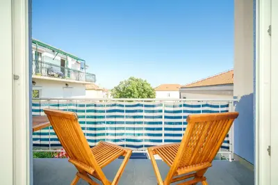 Balkon ili terasa u objektu Apartmani Gabriella