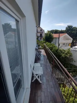 Balkon ili terasa u objektu Apartmani Radić Rg