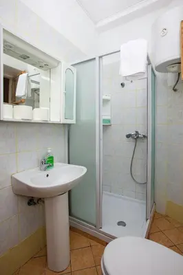 Kupaonica u objektu Apartments by the sea Grebastica, Sibenik - 20736