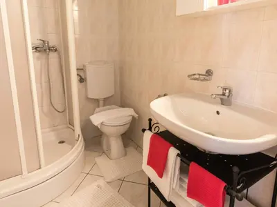 Kupaonica u objektu MY DALMATIA - Beach Apartment Jadrija