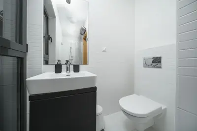 Kupaonica u objektu Apartmani Podraduč 14