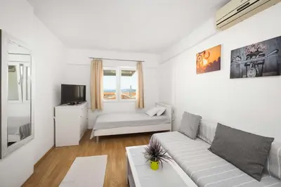 Krevet ili kreveti u jedinici u objektu Apartments Anna Vodice