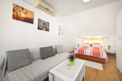 Krevet ili kreveti u jedinici u objektu Apartments Anna Vodice