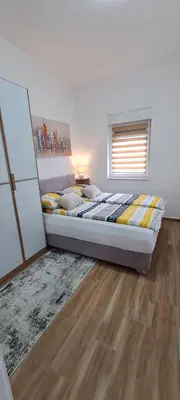 Krevet ili kreveti u jedinici u objektu New Apartment Danijela, garden and garage place