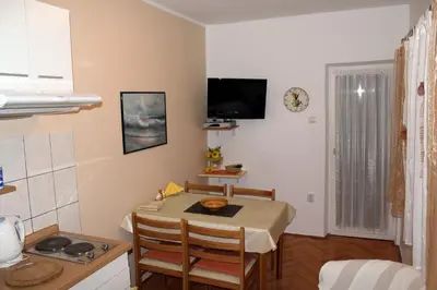 Kuhinja ili čajna kuhinja u objektu Apartments by the sea Brodarica, Sibenik - 20762