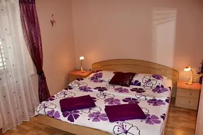 Krevet ili kreveti u jedinici u objektu Apartments by the sea Brodarica, Sibenik - 20762