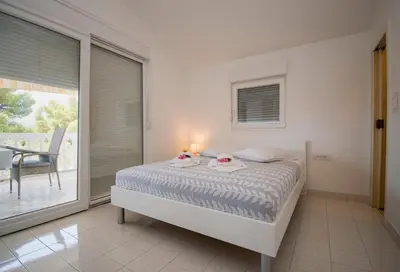 Krevet ili kreveti u jedinici u objektu Apartment Jadrija sunset