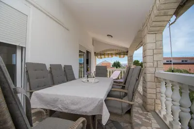 Balkon ili terasa u objektu Apartment Jadrija sunset