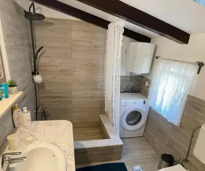 Kupaonica u objektu Apartment Barone Šibenik - city view & free parking