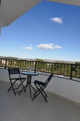Balkon ili terasa u objektu Apartmani Villa Ana, Sibenik - Brodarica