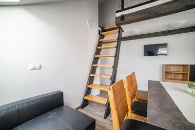 TV i/ili zabavni centar u objektu Eagle view Apartment Tisno
