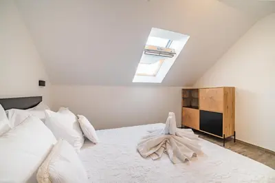 Krevet ili kreveti u jedinici u objektu Eagle view Apartment Tisno
