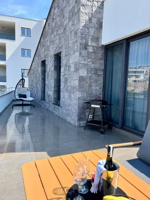 Balkon ili terasa u objektu Luxury Laurus Penthouse with awesome sea view