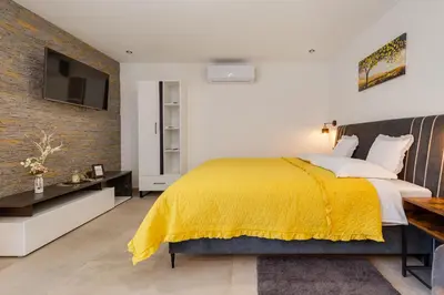 Krevet ili kreveti u jedinici u objektu Studio Apartment Carpe Diem