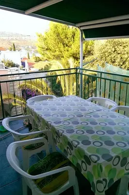 Balkon ili terasa u objektu Apartments with a parking space Rogoznica - 20671