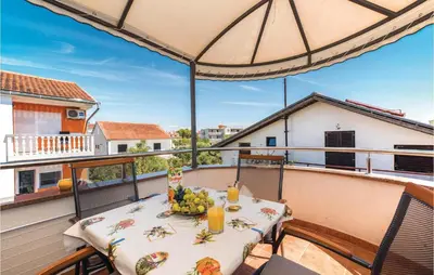 Balkon ili terasa u objektu Two-Bedroom Apartment In Srima