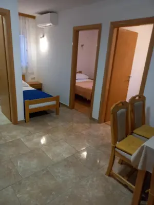 Krevet ili kreveti u jedinici u objektu Žulj Vodice