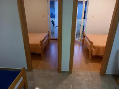 Krevet ili kreveti u jedinici u objektu Žulj Vodice