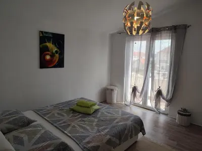 Krevet ili kreveti u jedinici u objektu MURTELA, 2-bedroom apartment