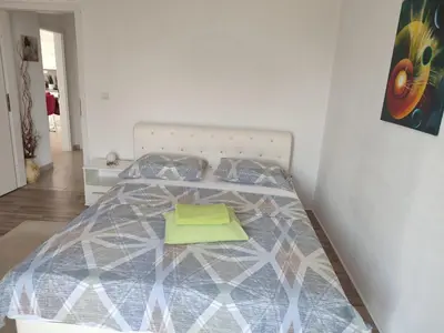 Krevet ili kreveti u jedinici u objektu MURTELA, 2-bedroom apartment