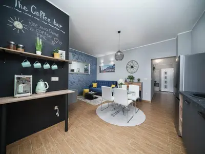 Kuhinja ili čajna kuhinja u objektu Garden Boutique Apartments