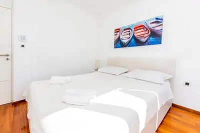 Krevet ili kreveti u jedinici u objektu Apartment Belle Vue
